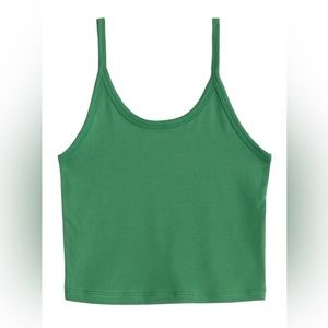 ARQ Shop S Crop Tank Verdant Green